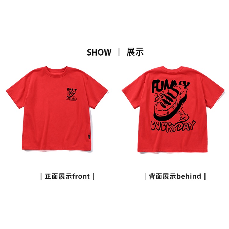 Áo Thun 100% Cotton Tay Ngắn Cổ Tròn Dáng Rộng In Hình Thời Trang Cho Bé 2-14 Tuổi Baby Tee