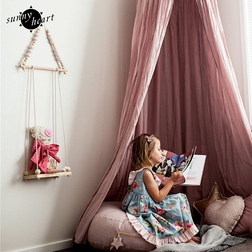 Kệ Gỗ Treo Tường Trang Trí Hình Xích Đu Xinh Xắn