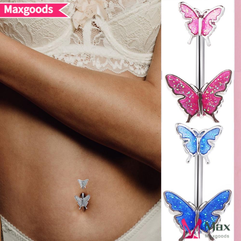 Khuyên Rốn Bằng Thép Không Gỉ 316L Màu Sắc Thời Trang