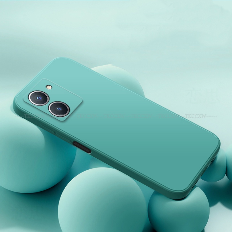 Ốp Điện Thoại Silicon Dẻo Chính Hãng Dáng Vuông Sang Trọng Dành Cho Vivo Y36 Y78 +