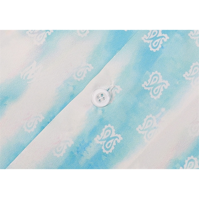 Áo Sơ Mi Tay Ngắn In Họa Tiết Đường Phố Cao Cấp Thời Trang 2023 A8M8I &amp; - -