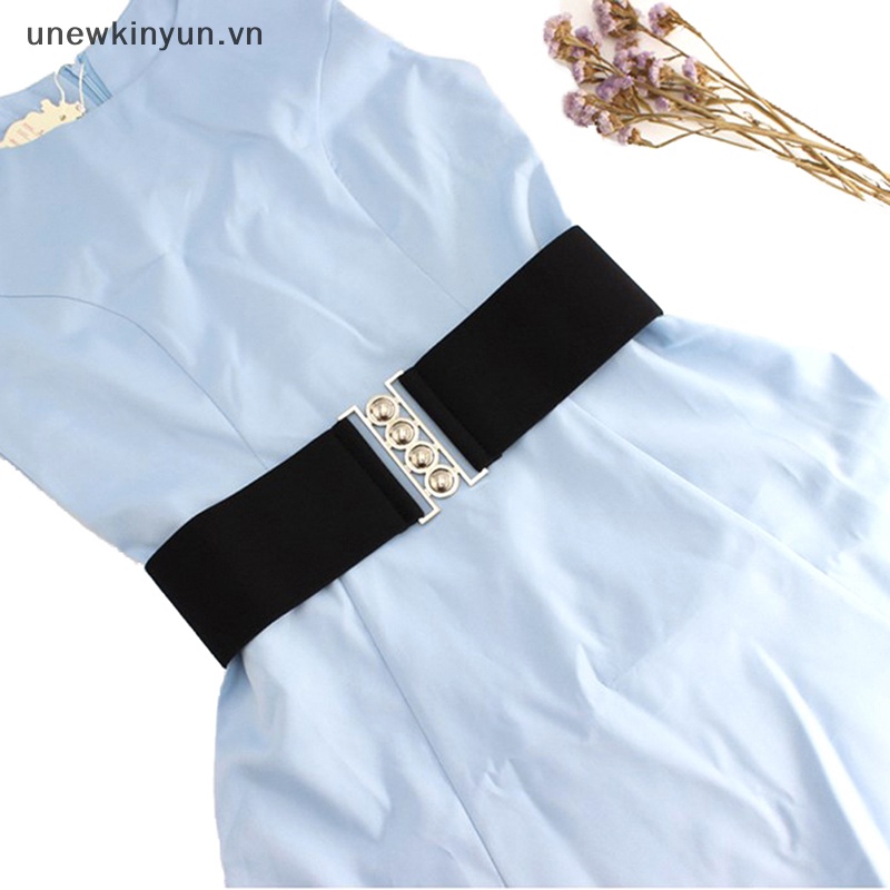 Thắt Lưng Co Giãn Phong Cách Retro Thời Trang Cho Nữ