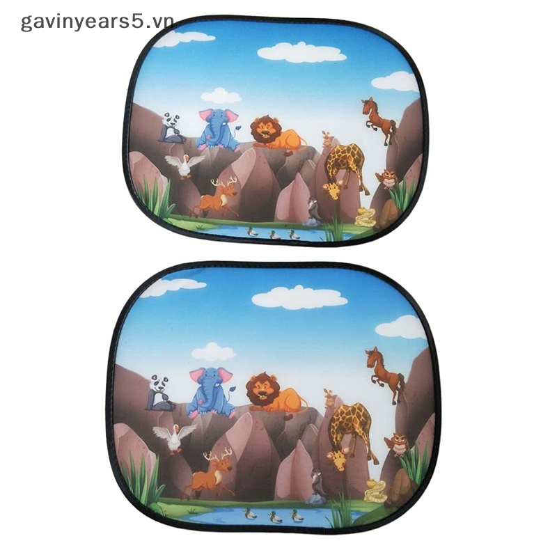 Tấm Che Nắng Cửa Sổ Xe Hơi Họa Tiết Động Vật Độc Đáo