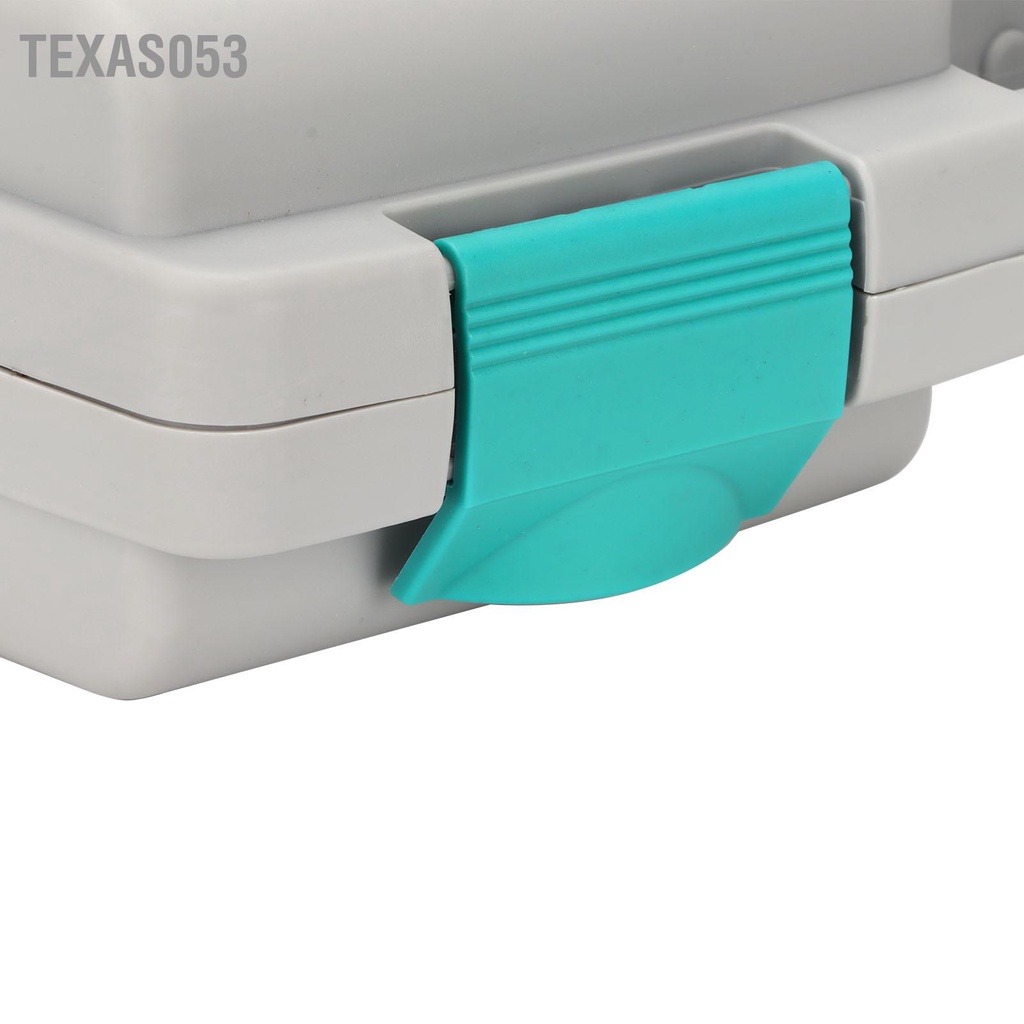 Texas053 Hộp Đựng Dụng Cụ Làm Đẹp Trọng Lượng Nhẹ Di Động Salon Mỹ Phẩm Nhựa Cao Cấp Du Lịch