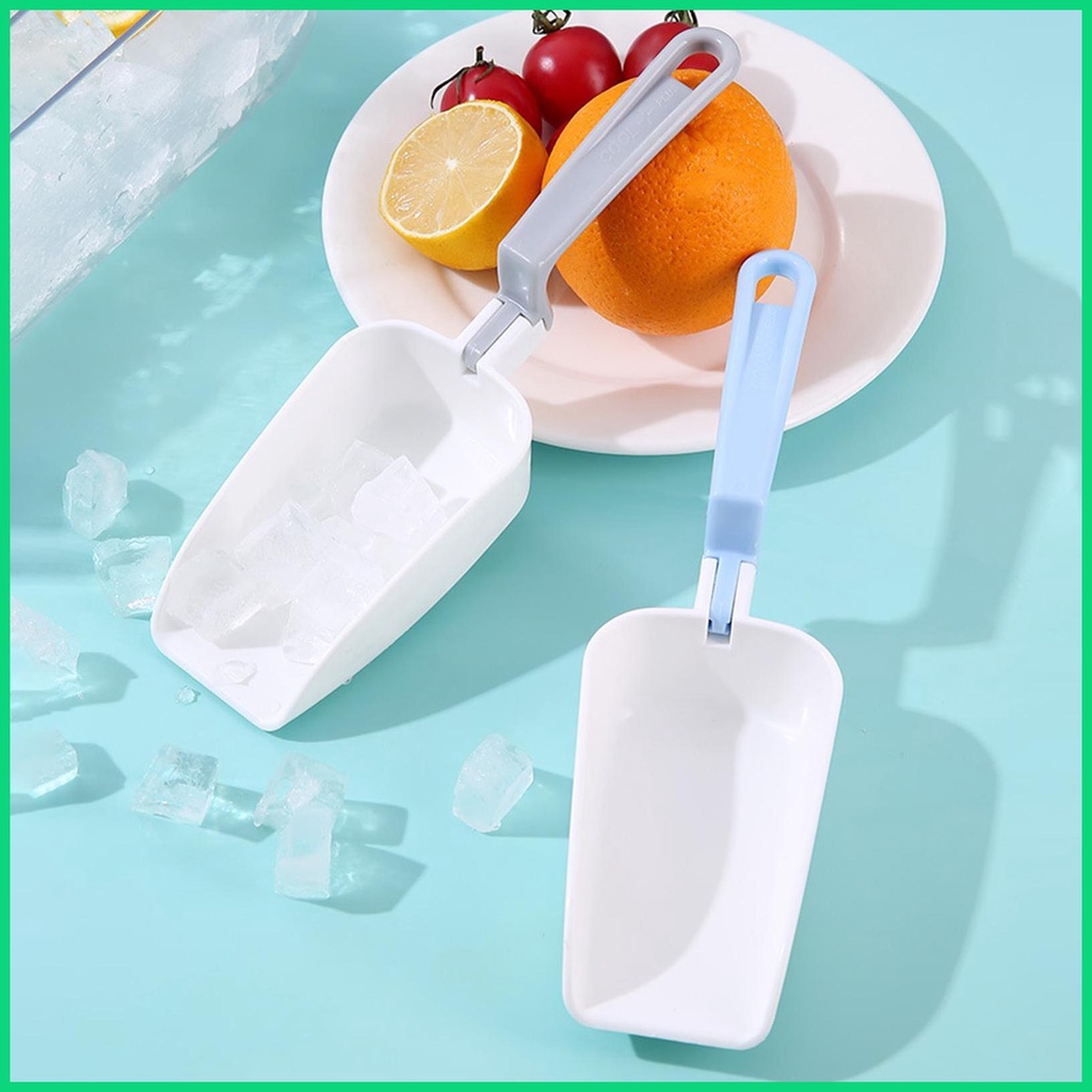 Muỗng Múc Đá Có Thể Gập Lại Tiết Kiệm Không Gian Tay Cầm Dài An Toàn Cho Quán Bar / Nhà Hàng / Khách Sạn