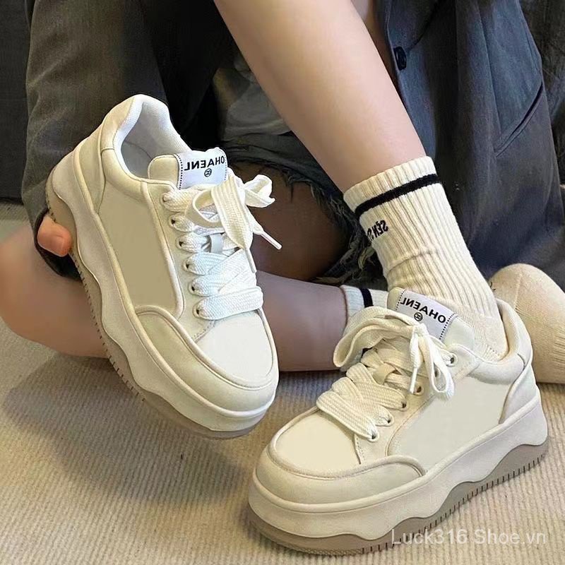 Giày Sneaker Đế Dày Phẳng Phong Cách Nhật Bản Thời Trang Xuân Hè 2023