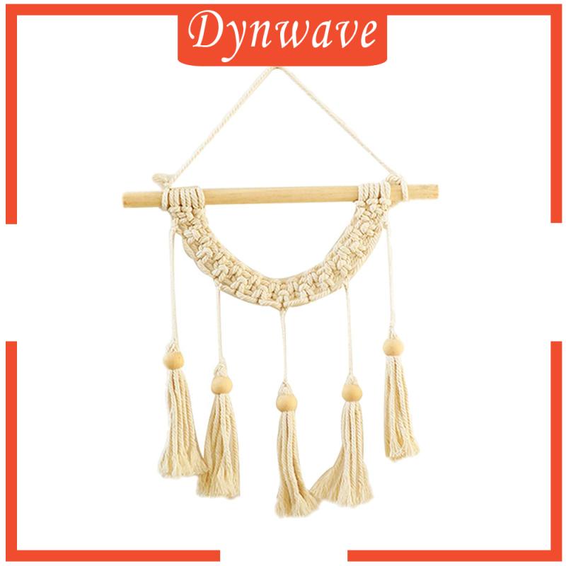 Thảm Dệt Macrame Treo Tường Trang Trí Tiệc Cưới Phong Cách Bohemian