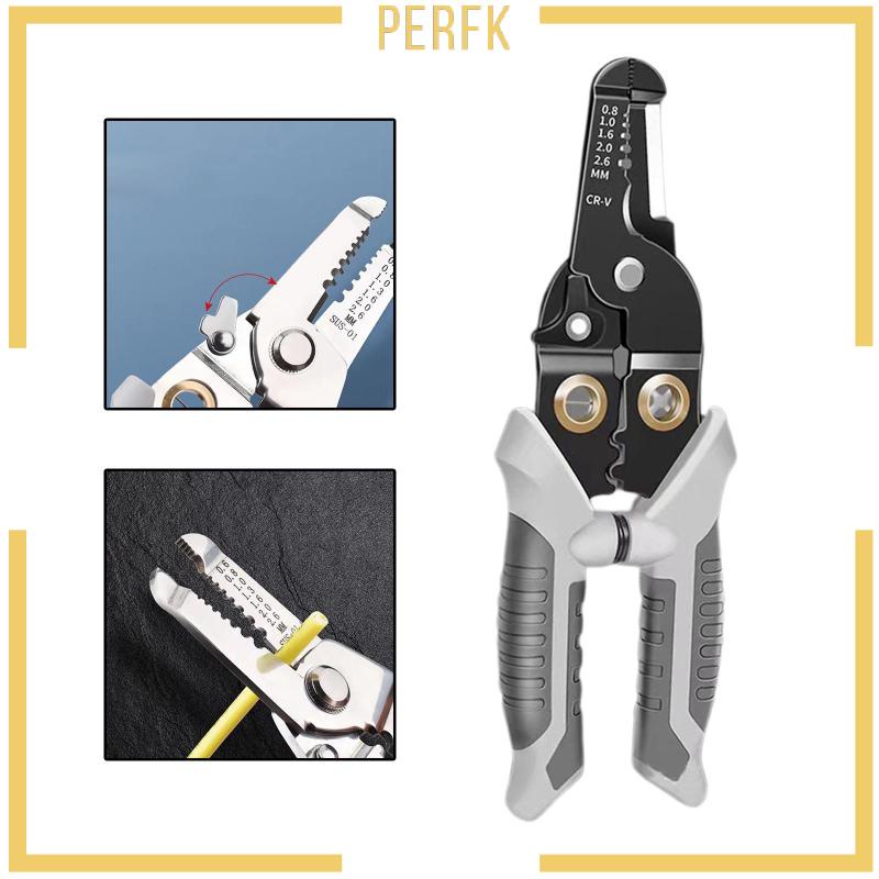 Kìm Uốn Dây Điện Cầm Tay Bằng Thép Không Gỉ