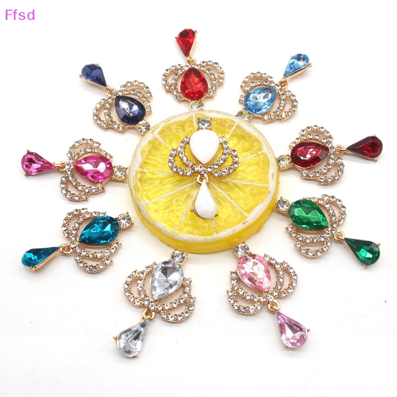 {Ffsd} Mặt Dây Chuyền Acrylic Hình Vương Miện Vàng Kim Dùng Để Trang Trí Hộp Quà Thủy Tinh * Bán Chạy