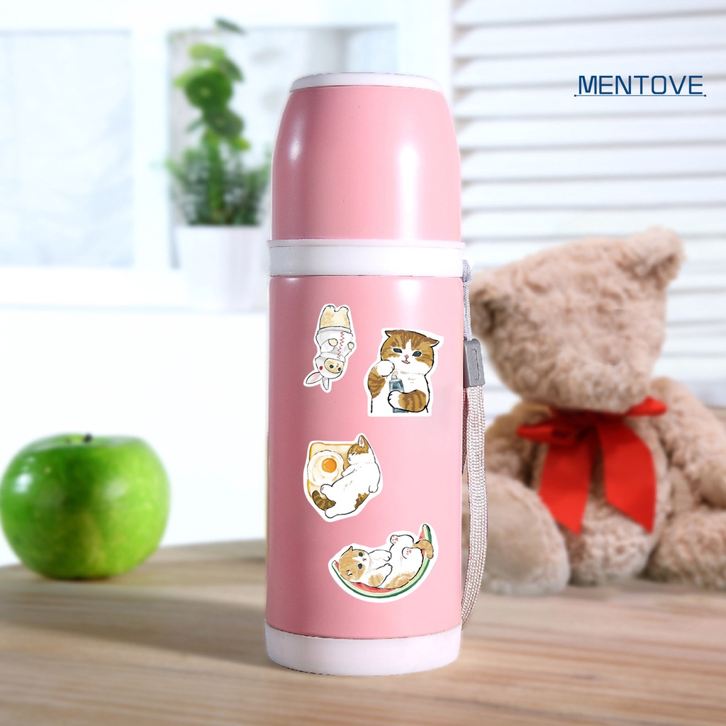 Set 64 Miếng Dán Hoạt Hình Graffiti Tự Dính Chống Thấm Nước Đa Năng