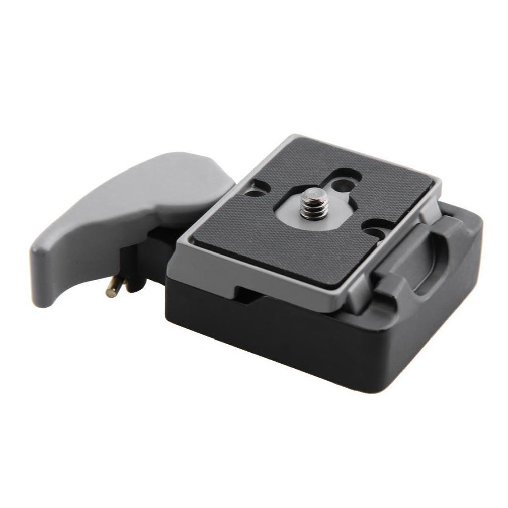 Camera 323 Quick Release Clamp Adapter For Manfrotto 200Pl-14 Compat Plate 496Rc 498Rc2 804Rc2 Aluminum Alloy 3/8 1/4 [Q/15]