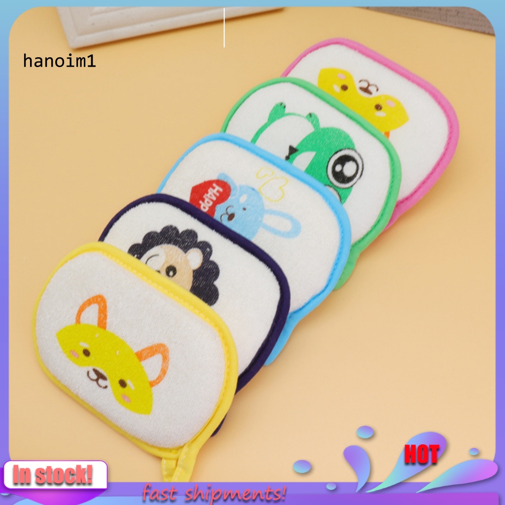 Khăn Tắm Cotton Mềm Mại In Họa Tiết Hoạt Hình Đáng Yêu Cho Bé