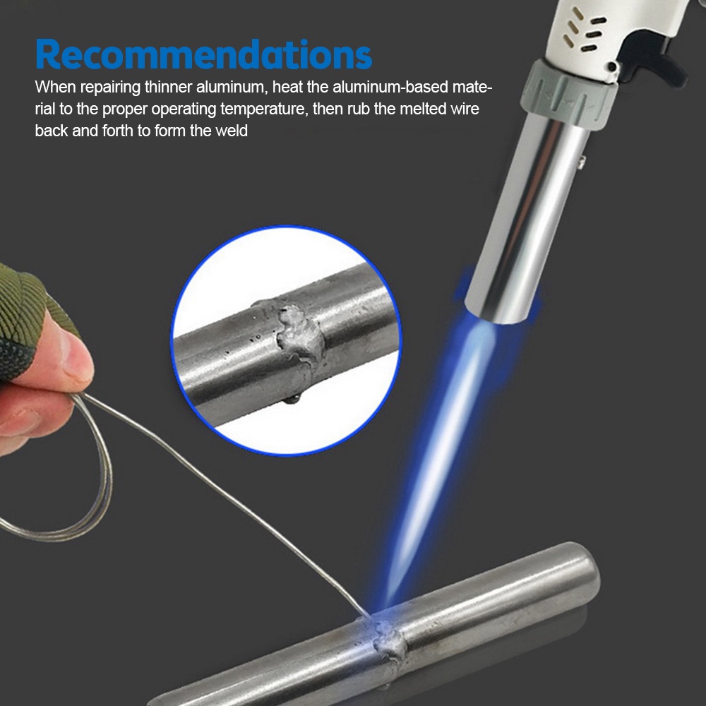 Set 10/ 50 que hàn RIRIHI bằng nhôm thông dụng dễ sử dụng