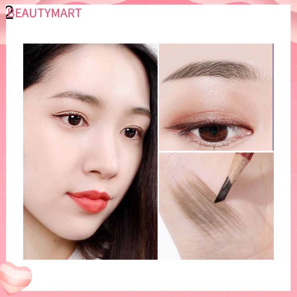 Bút Chì Kẻ Lông Mày beautymart Bằng Gỗ Tự Nhiên Không Nhòe Lâu Trôi Cho Nữ