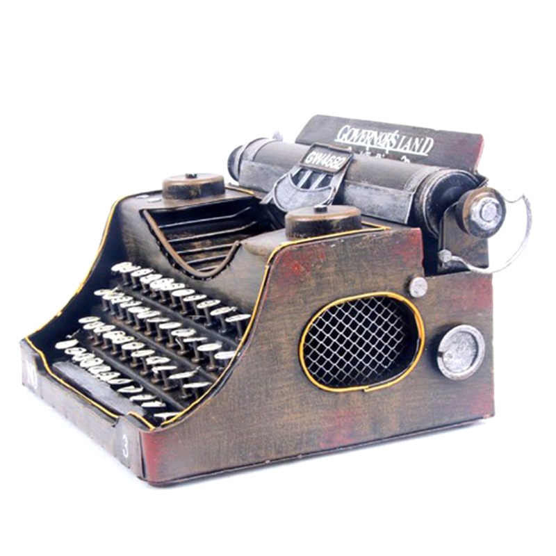 Đạo Cụ Trang Trí Nhà Cửa Bằng Sắt Mềm Phong Cách Retro