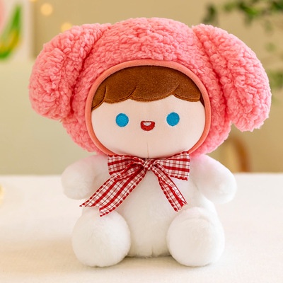 Búp Bê Nhồi Bông Hình Thỏ Và Hoa Quả Dễ Thương Cho Bé