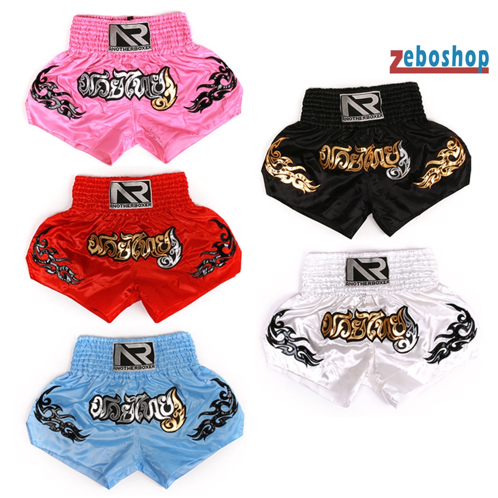 Quần Short Tập Boxing / Muay Thai Thoáng Khí Độ Co Giãn Cao Chống Ma Sát Cho Nam