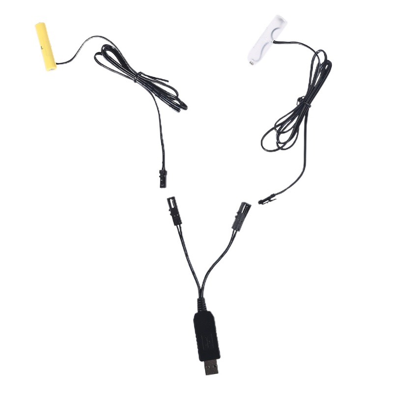 Bộ Sạc Pin AA + AAA 2 Trong 1 AA AAA Cho Dây Đèn LED Gameboy