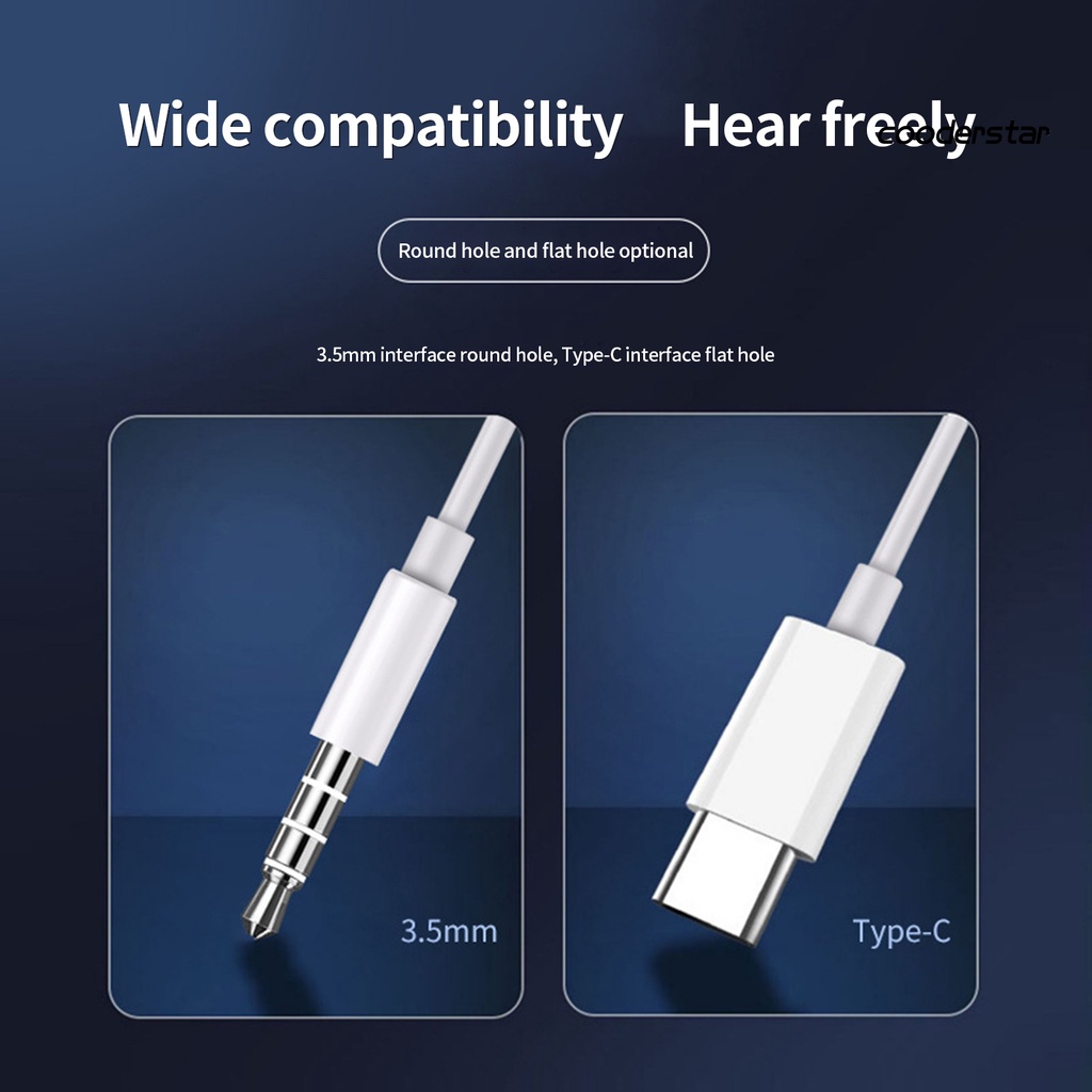 (Coood) Tai Nghe Có Dây Âm Thanh Nổi Với Giắc Cắm 3.5mm / Type-C Độ Trung Thực Cao Thoải Mái Cho Gia Đình