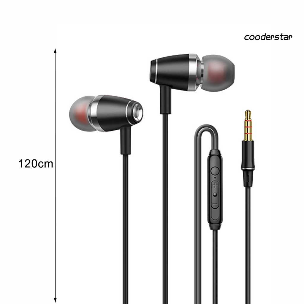 (Coood) Tai Nghe Nhét Tai Có Dây Giảm Tiếng Ồn Âm Thanh Nổi Có Cổng 3.5mm Hỗ Trợ Điều Khiển Bằng Giọng Nói