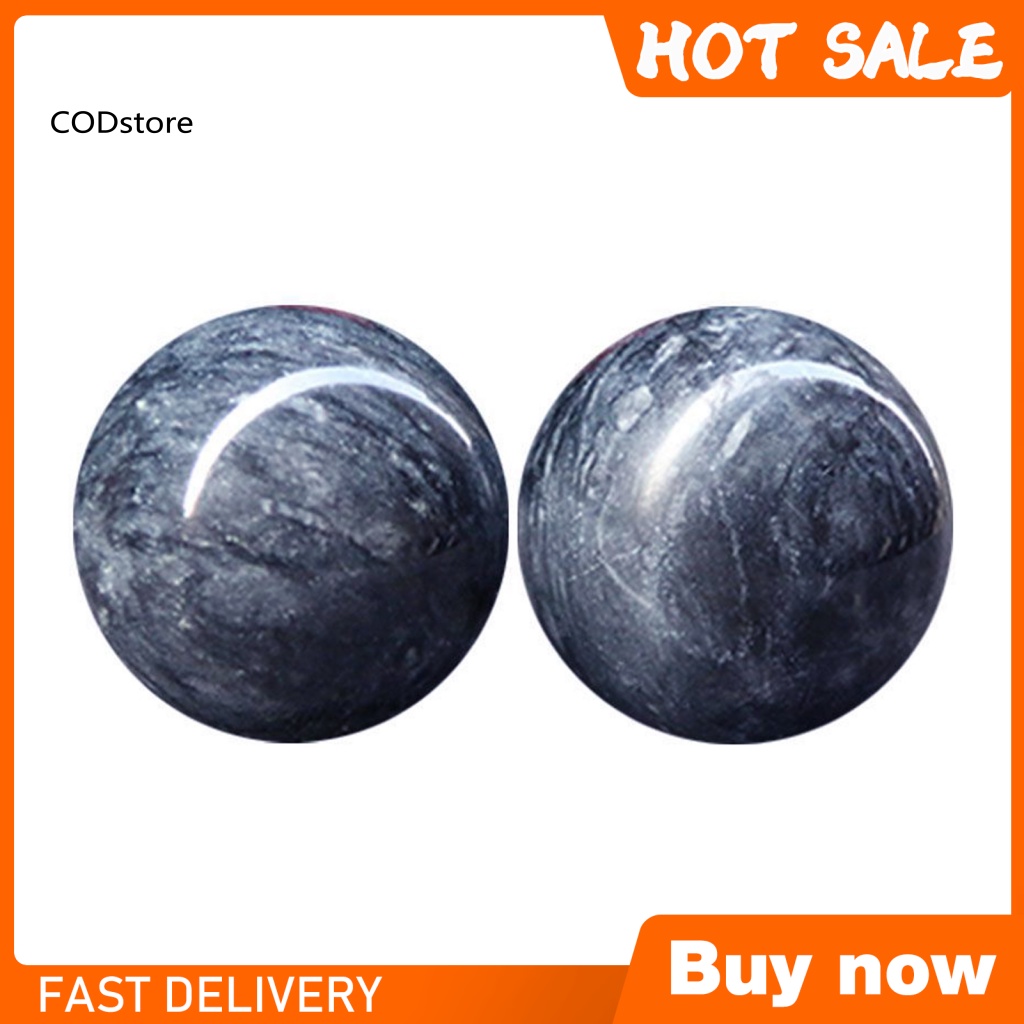 Set 2 Quả Bóng Baoding Tập Luyện Giải Tỏa Căng Thẳng Cho Người Lớn