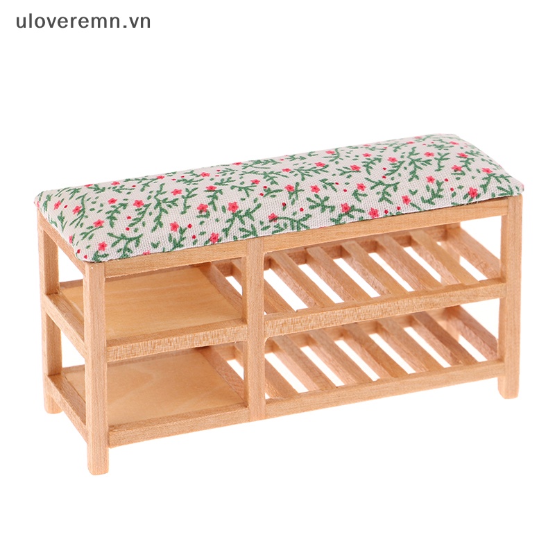 Mô Hình Kệ Để Giày / Ghế Sô Pha Tỉ Lệ 1: 12 Trang Trí Nhà Búp Bê