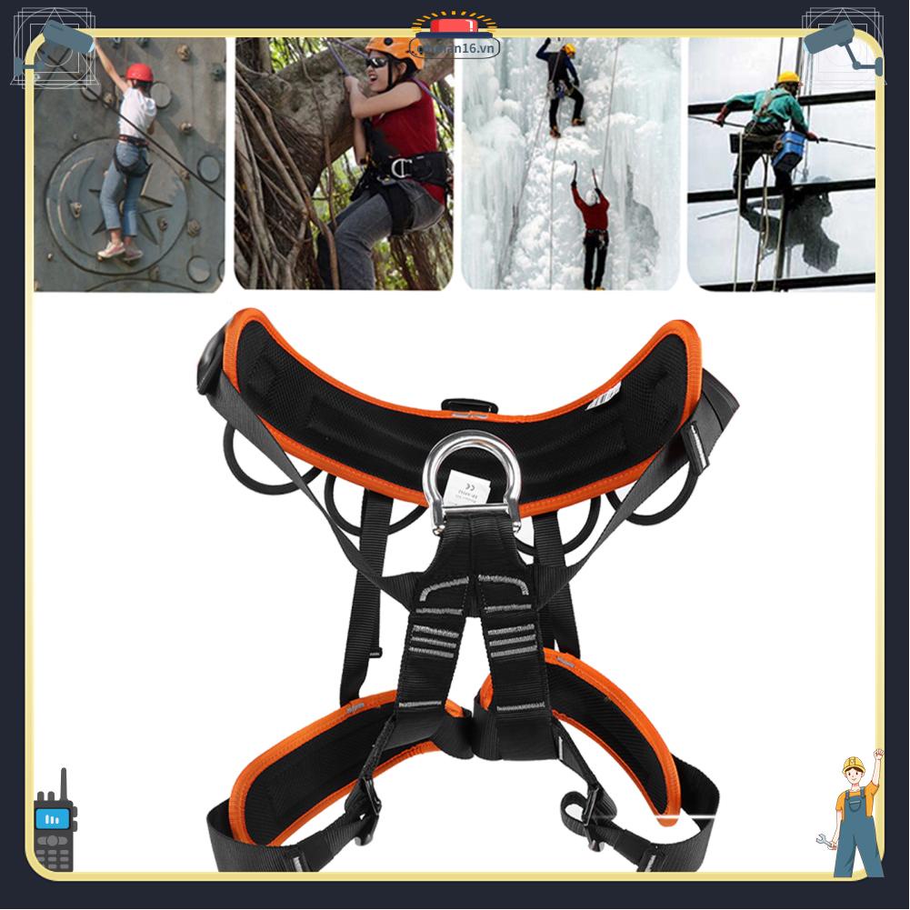 Lorrtta Chống Rơi HalfBody Đai An Toàn Rappelling Cứu Hộ Leo Hang Eo Hỗ Trợ Thoải Mái Làm Việc Trên Không Ngoài Trời Bảo Vệ Dây Nịt