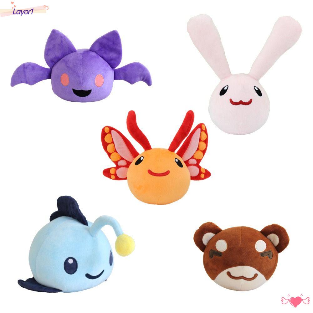 Layor1 Thú Nhồi Bông Cotton Hoạt Hình Đáng Yêu Sáng Tạo Có Đuôi Dơi Trang Trí Nhà Cửa Quà Tặng