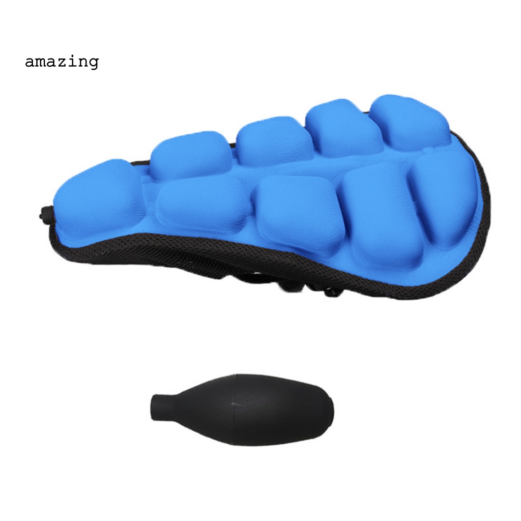 1 Bộ Vỏ Bọc Yên Xe Đạp Leo Núi Bơm Hơi 3D Bằng TPU Thoải Mái Chống Trượt Có Thể Gấp Gọn