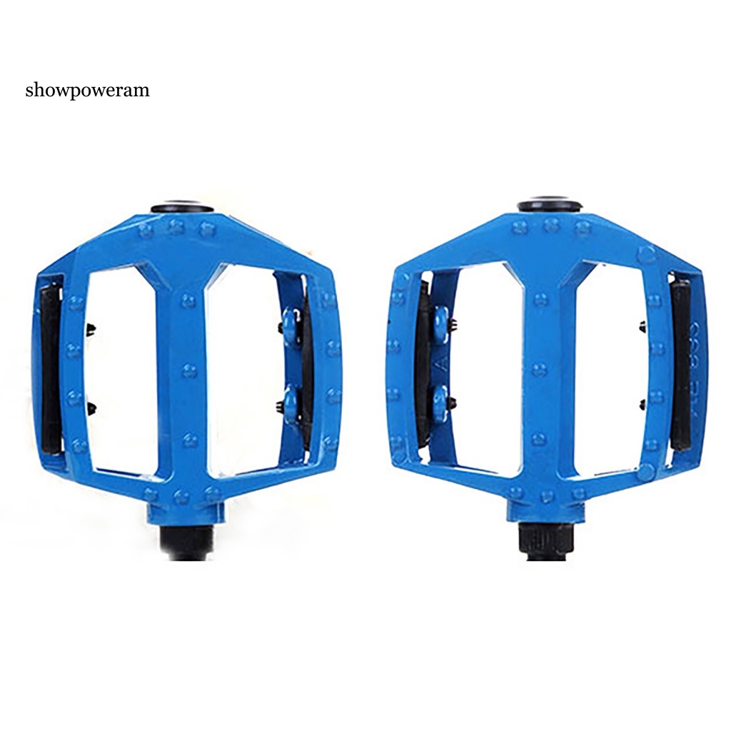 1 Cặp Bàn Đạp Hợp Kim Nhôm Chống Trượt Kèm Dải Phản Quang Cho Xe Đạp