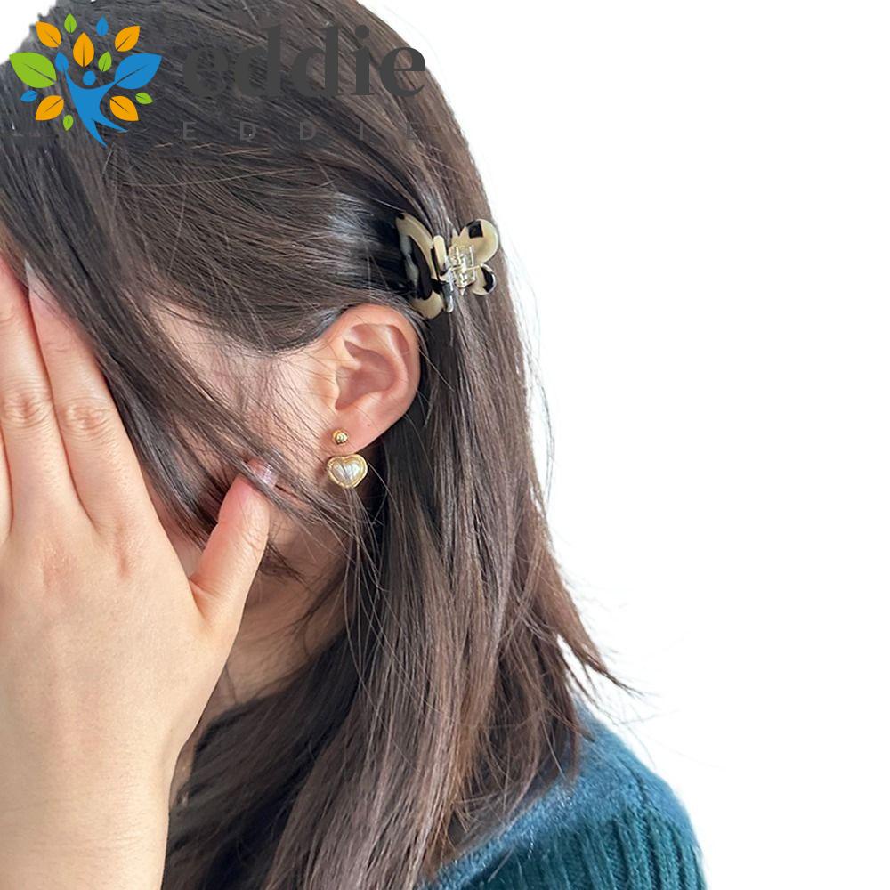 Kẹp Tóc Càng Cua Mini In Họa Tiết Da Báo Phong Cách Hàn Quốc Thời Trang 26Ede