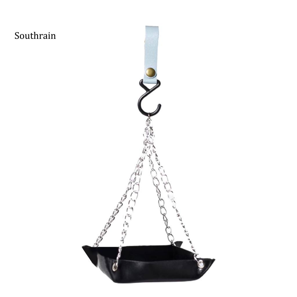 Hộp Đựng Thức Ăn Dung Tích Lớn Có Móc Treo Chống Nước Chống Cắn Cho Chim