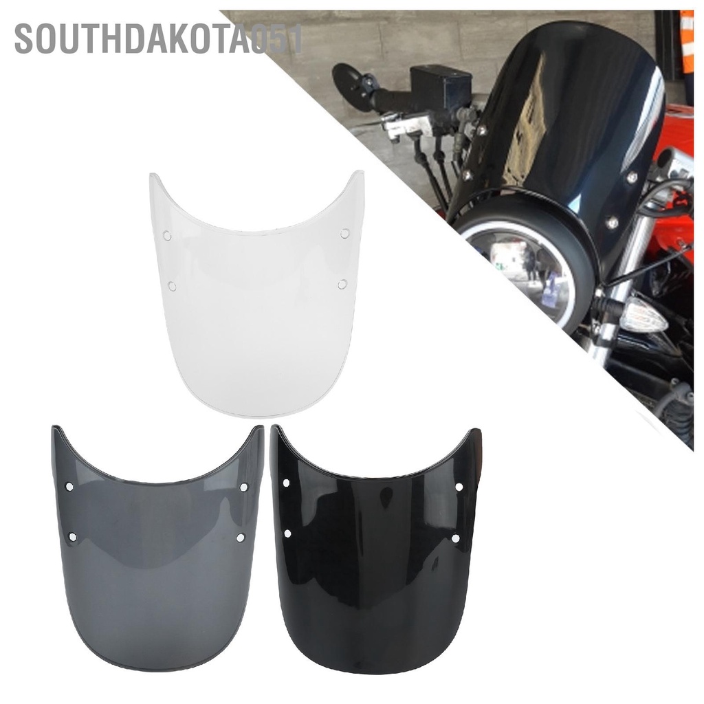 Southdakota051 Xe Máy Chắn Gió Đa Năng AntiCrack Chống Trầy Xước Phù Hợp Với Triumph Bonneville 57in Vòng Đèn Pha
