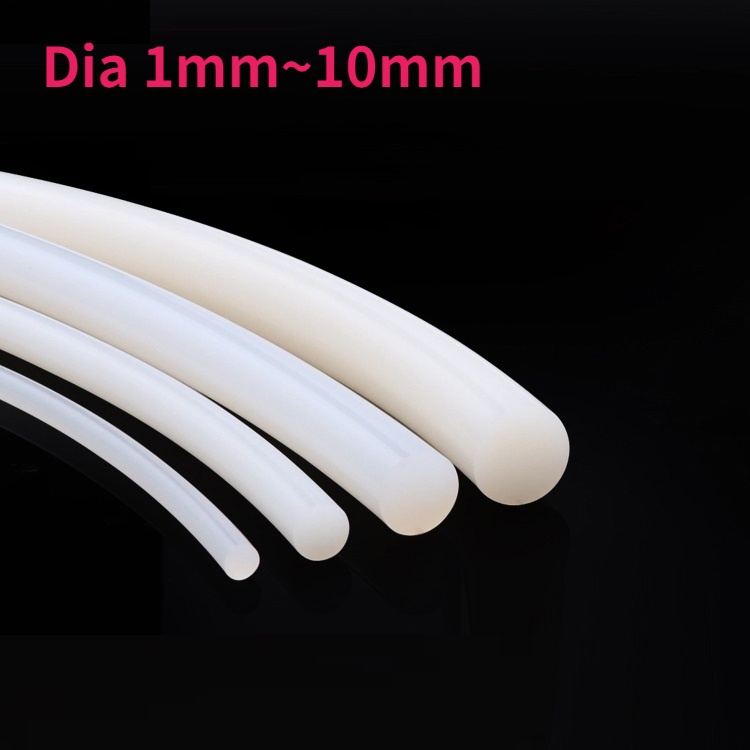 Vòng Đệm Cao Su Silicone Hình Chữ O Chịu Nhiệt Độ Cao Chống Thấm Nước 1mm ~ 10mm