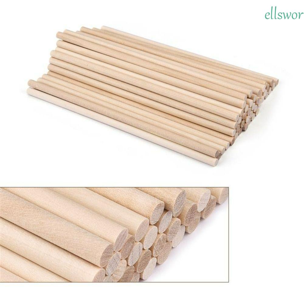 Mô Hình Que Gỗ Tròn Làm Đồ Chơi Giải Trí DIY Đa Ứng Dụng