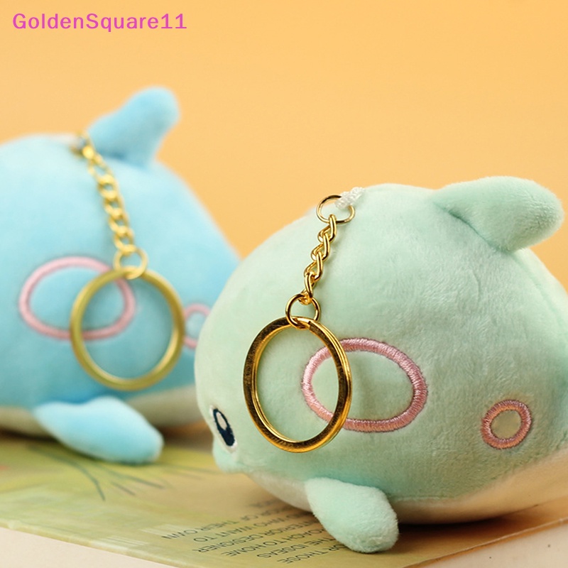 1 Thú Nhồi Bông Hình Cá Heo Trang Trí Ba Lô