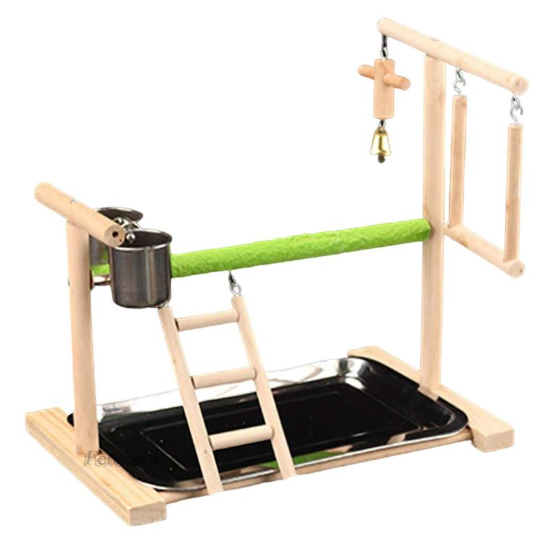 1 Thanh Gỗ Đồ Chơi Nhiều Màu Sắc Cho Chim Vẹt Đứng