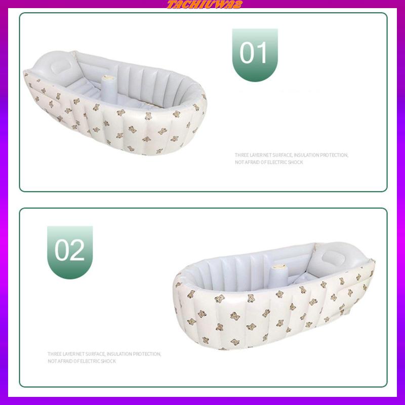 Hồ Bơi Bơm Hơi Tachiuwa2 Hình Oval Bằng PVC Dành Cho Trẻ Em