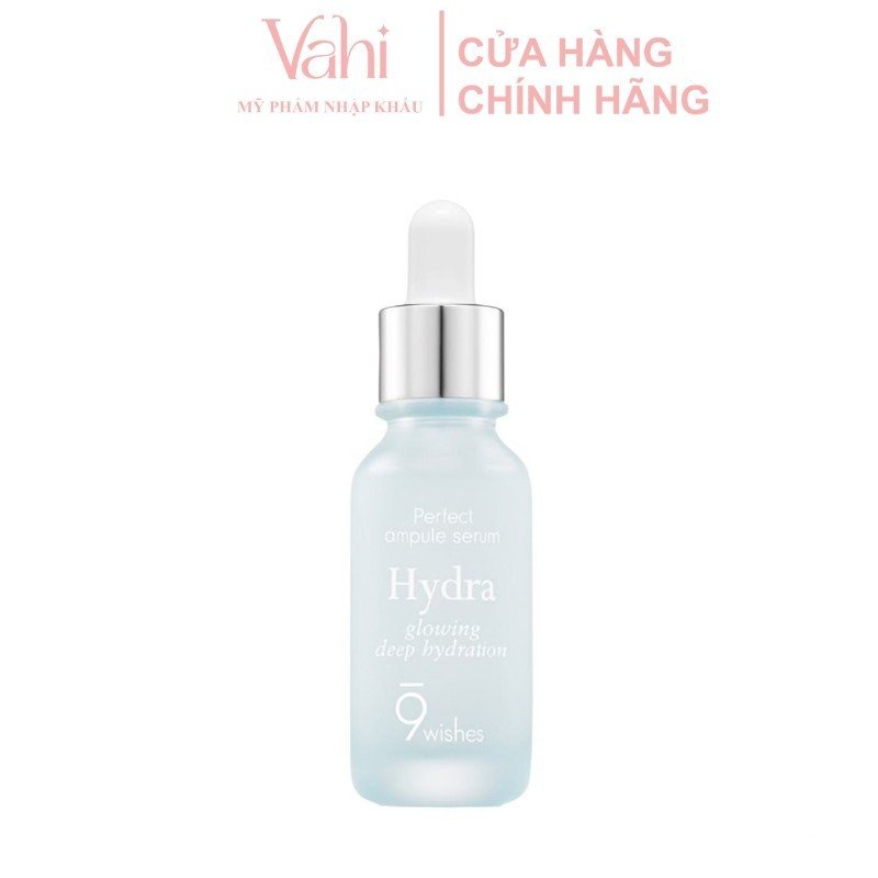 Tinh chất dưỡng ẩm 9Wishes Hydra Glowing Deep Hydration Ampule Serum