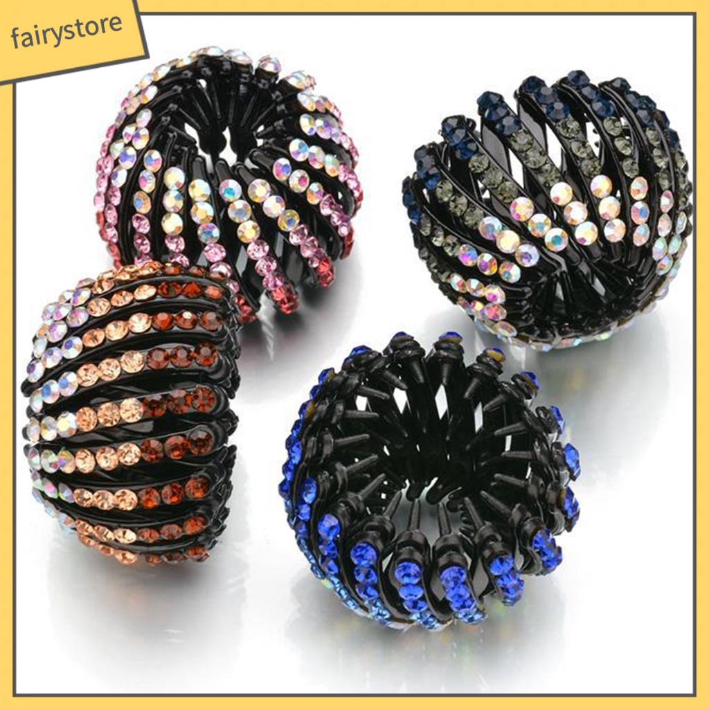 Băng Đô Cài Tóc Hình Tổ Chim Chống Trượt Linh Hoạt