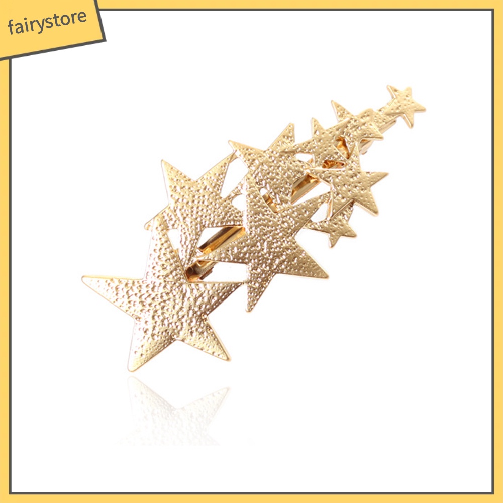 Kẹp Tóc Hình Ngôi Sao Nhiều Kiểu Dáng Thời Trang Cho Nữ