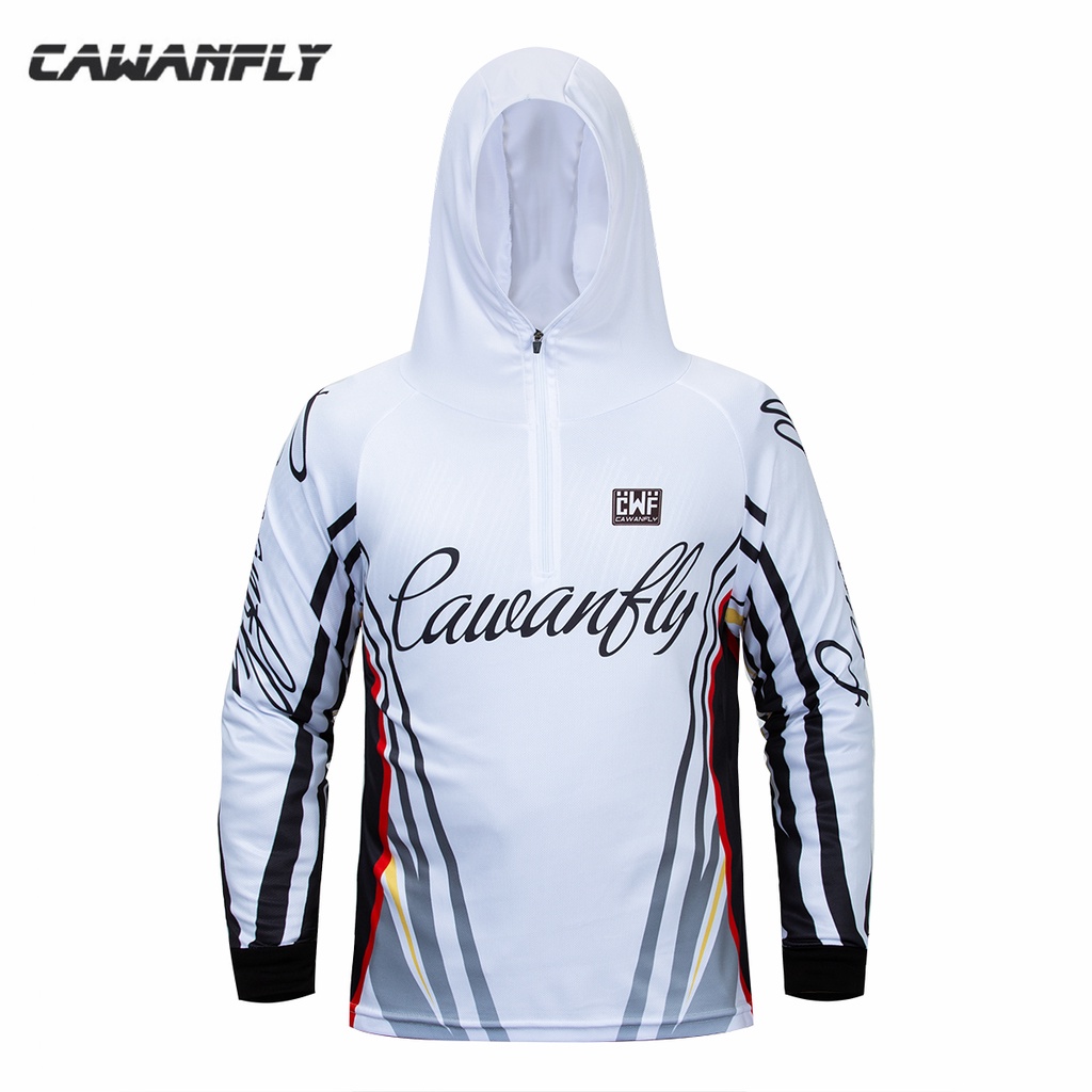 Áo Hoodie Tay Dài Chống Tia Uv Thời Trang Đi Câu Cá Cho Nam