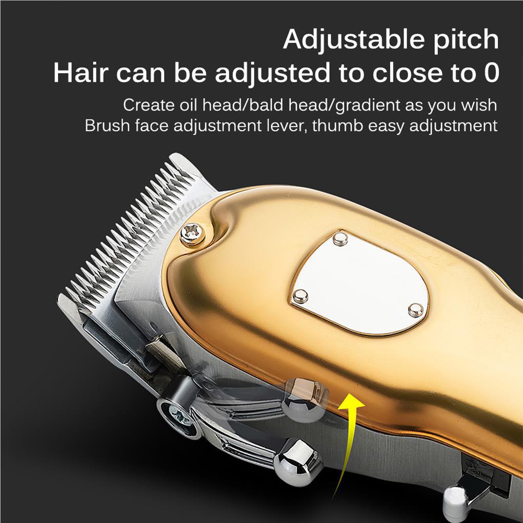 Tông Đơ Điện Bằng Kim Loại Có Thể Điều Chỉnh Tốc Độ Màn Hình LCD