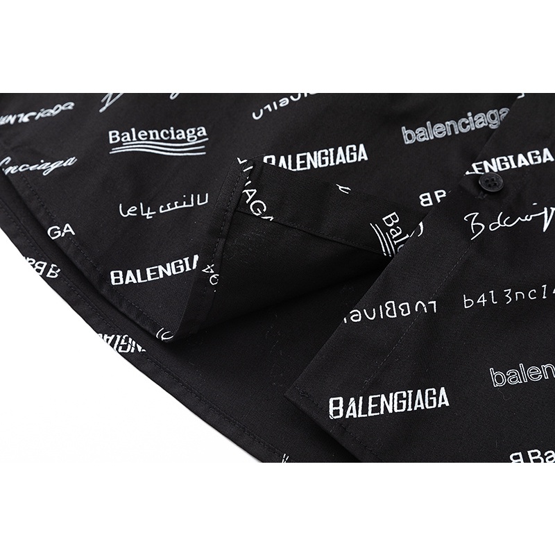 B-a88- Áo Sơ Mi Dài Tay In logo Manchu Nổi Tiếng Thời Trang Mới Nhất