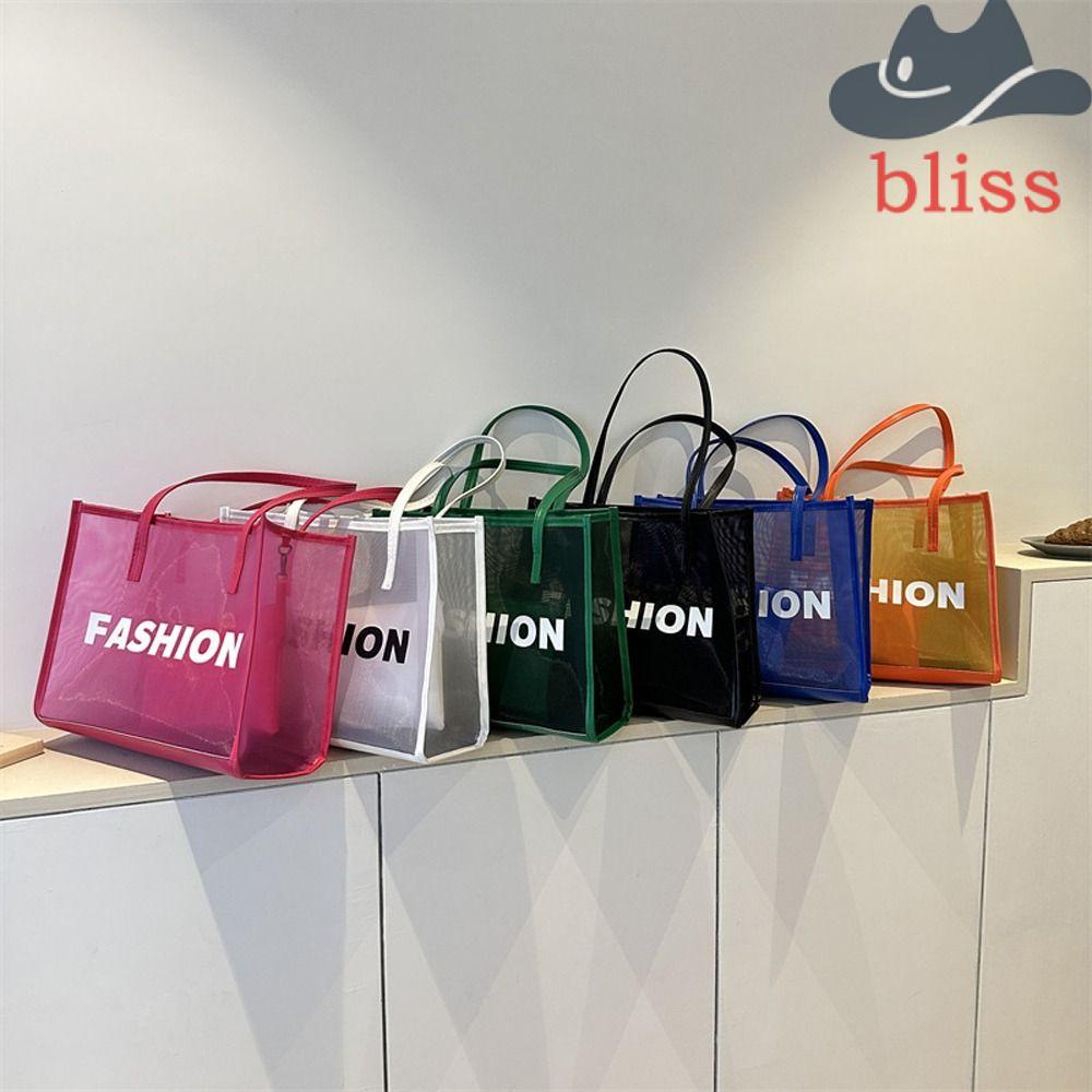 Túi Xách Da PU Trong Suốt Cỡ Lớn Đựng Mỹ Phẩm Tiện Dụng Thời Trang Cho Nữ