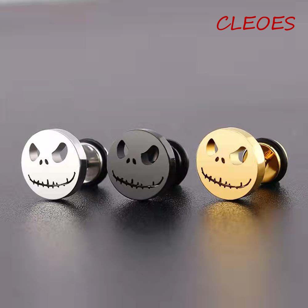 Bông Tai Hình Bộ Xương Phong Cách Gothic Thời Trang Cho Nam