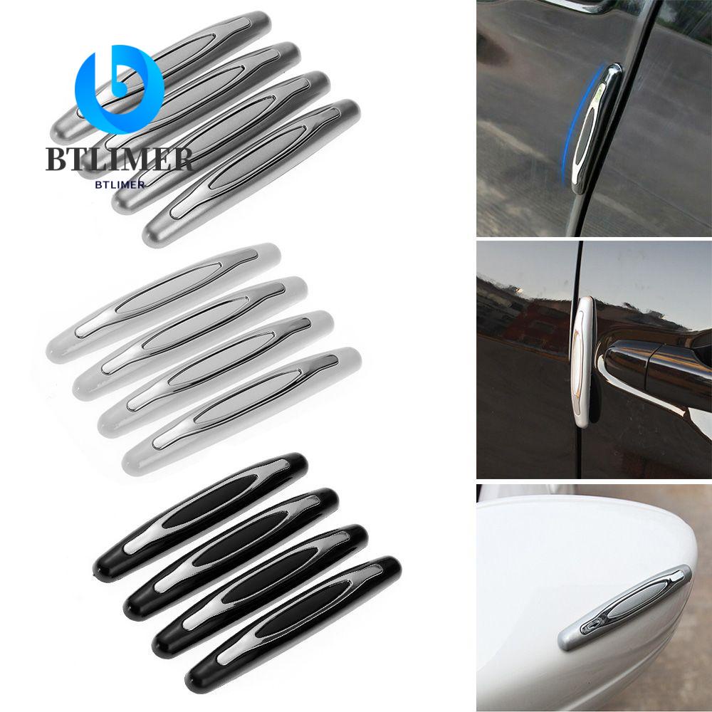 Bộ 4 Viền Dán Bảo Vệ Cửa Xe Hơi Trang Trí