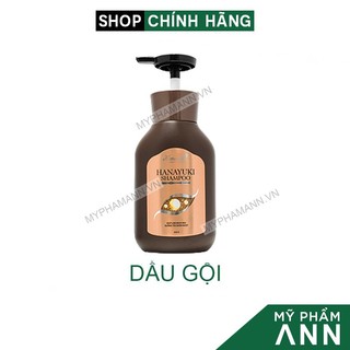 Dầu gội Hanayuki Shampoo - Dầu gội thảo dược Hana giúp sạch gàu, dưỡng tóc suôn mượt