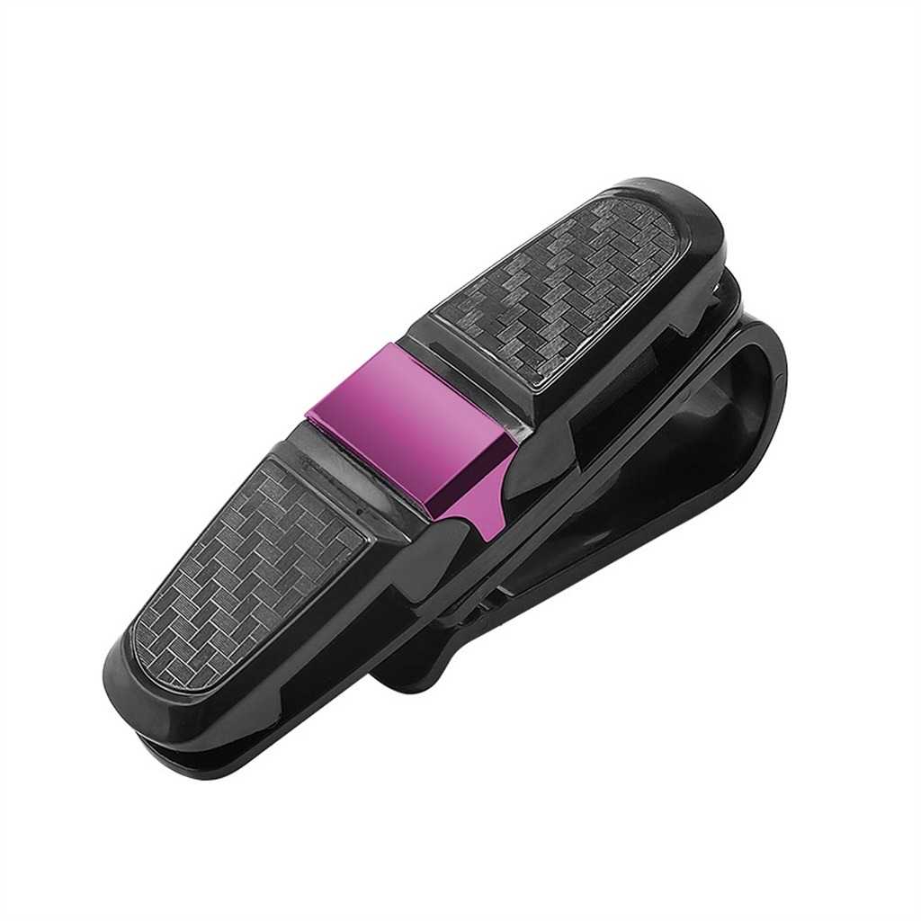 Kẹp Giữ Mắt Kính / Thẻ / Mắt Kính Gắn Tấm Che Nắng Xe Hơi Thông Dụng