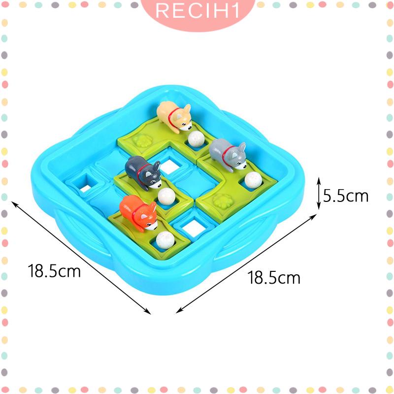 Bộ Đồ Chơi Xếp Hình Trượt Hoạt Hình Dành Cho Trẻ Em 3 4 5 6 7 Tuổi